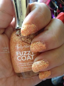 Sally Hansen Fuzzy Coat Manicure