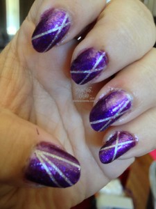 Sinful Colors "I Love You" with Hedy's man.ish.ma "Space Silver" underneath