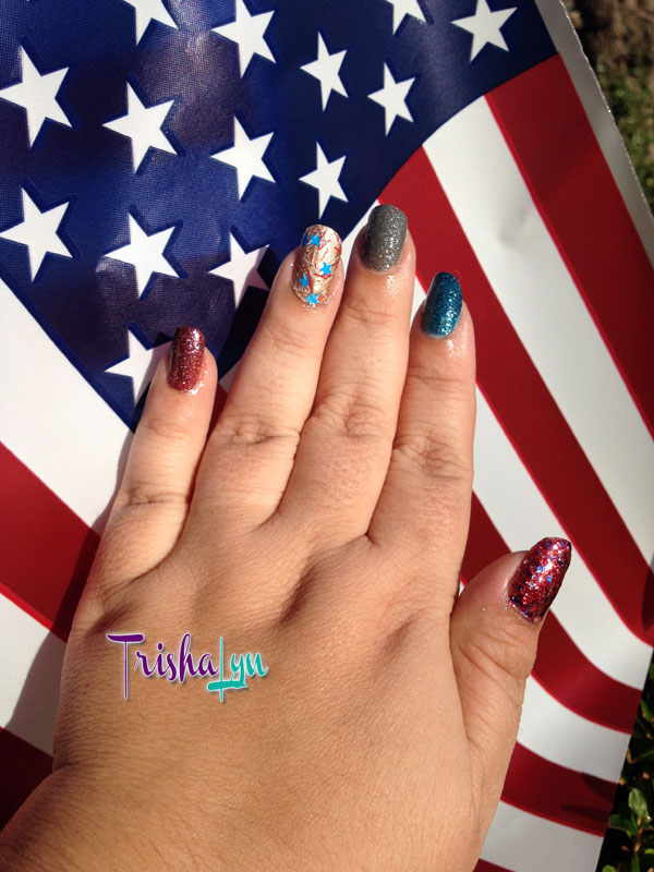 Happy Independence Day Manicure 2014!