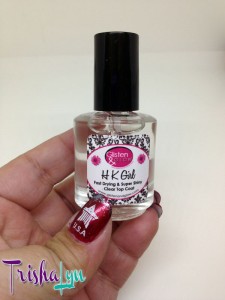 Glisten & Glow HK Girl - Fast Drying + Super Shiny Top Coat