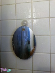 Cassani Fogless Shower Mirror Post-Shower