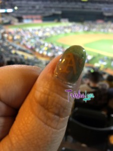 2015 Oakland Athletics Manicure