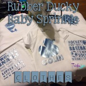 Rubber Ducky Baby Sprinkle: The Clothes