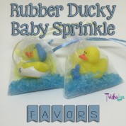 Rubber Ducky Baby Sprinkle: The Favors