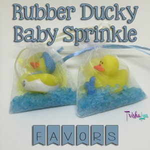 Rubber Ducky Baby Sprinkle Favors