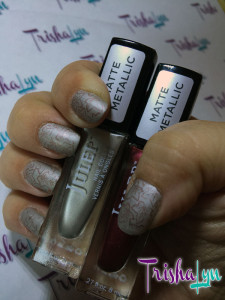 Julep Matte Metallics Manicure with Jo & Cheyenne