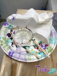 Water Marble Nail Art Mess