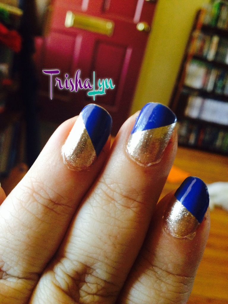 Slightly Nautical Manicure
